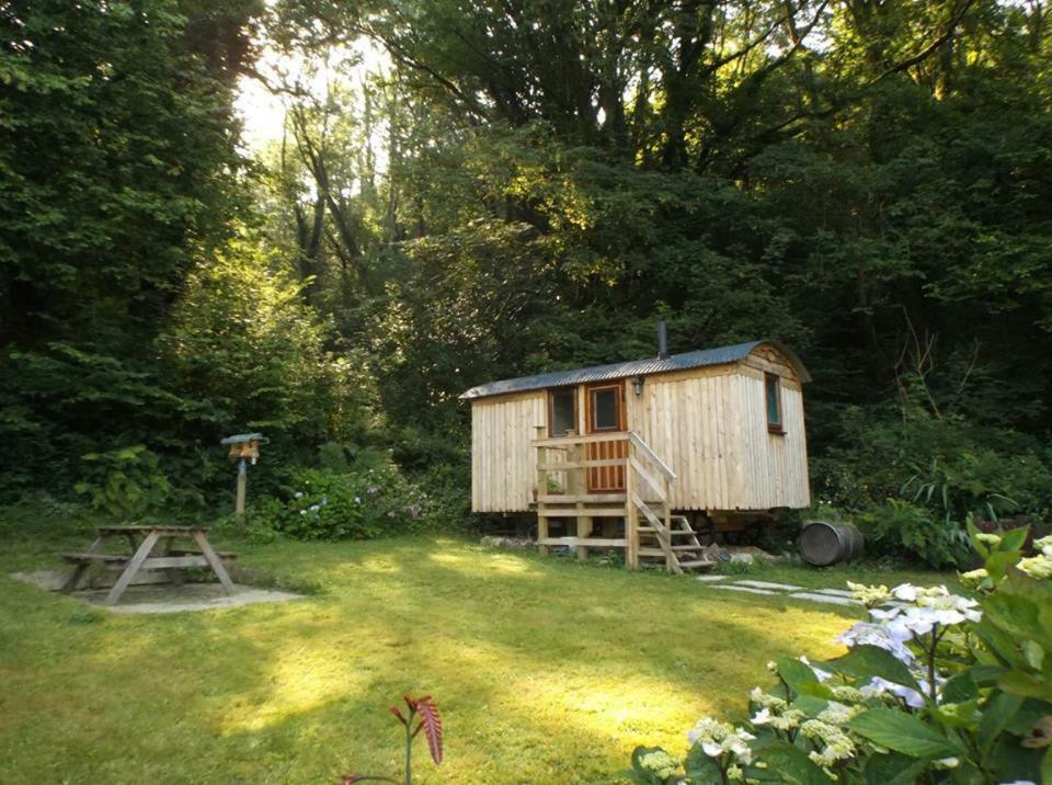 'Morris' The Shepherd'S Hut And Woodland Hot Tub Experience Carmarthen Dış mekan fotoğraf